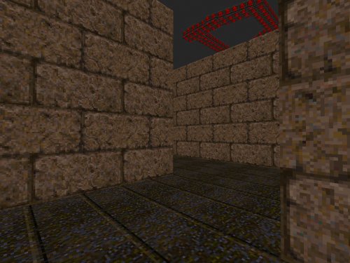 Screenshot of maze